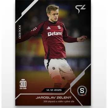 Fotbalová karta Chance Liga 2025/26 - L-25 Jaroslav Zelený