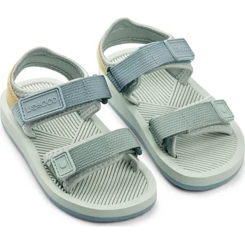 Chlapecké sandály LIEWOOD Sandály Monty - Dusty mint multi mix Velikost: 31