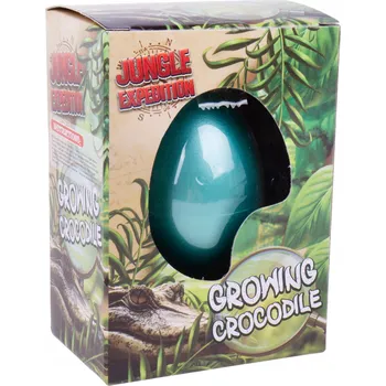 KROKODÝL LÍHNOUCÍ SE Z VEJCE KROKODÝL VE VEJCI ROSTOUCÍ MIX