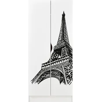 Šatní skříň Skříň Leomark Roma 70 x 161,5 x 42,5 cm bílá