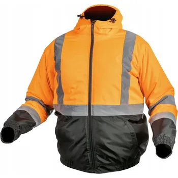 Pracovní obuv Žlutá zateplená výstražná bunda velikosti L Hoegert