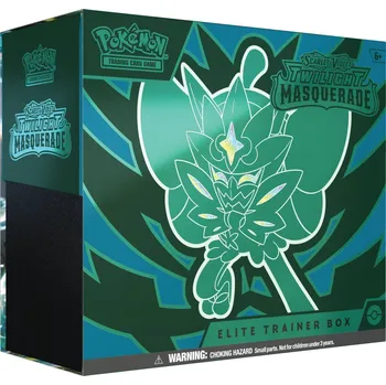 Karetní hra Pokémon TCG Twilight Masquerade Elite Trainer Box - II. jakost obalu