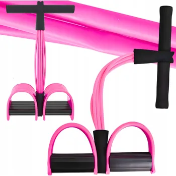 EXPANDER GUMA NA CVIČENÍ BŘICHA PROTAHOVÁNÍ POSILOVACÍ GUMA FITNESS SADA