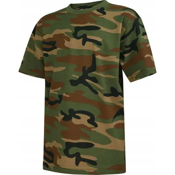 Dětská móda Dětské tričko MIL-TEC KIDS Chlapecké T-shirt Maskáčový Camo Woodland L