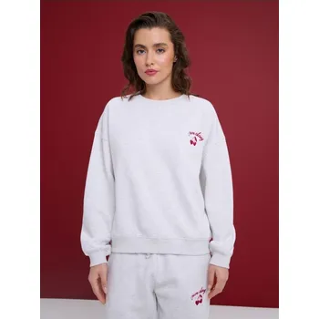 Dámské oblečení Sinsay - Mikina s kulatým výstřihem - jiné - 038GZ-ML9 - 038GZ-ML9-M