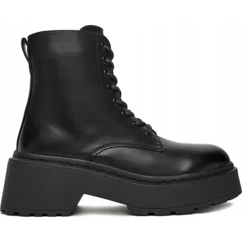 Dámské kozačky Deezee dámské černé kozačky 13122 1