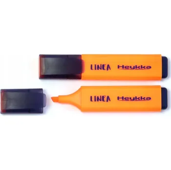 Zvýrazňovač ZVÝRAZŇOVAČ ORANŽOVÝ HEYKKA