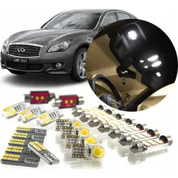 Osvětlení interiéru vozidel INFINITI M35H Y51 - SADA LED OSVĚTLENÍ INTERIÉRU! VIP