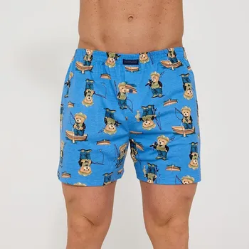 Boxerky Boxerky Cornette Classic 001/188 S-2XL modrá XL