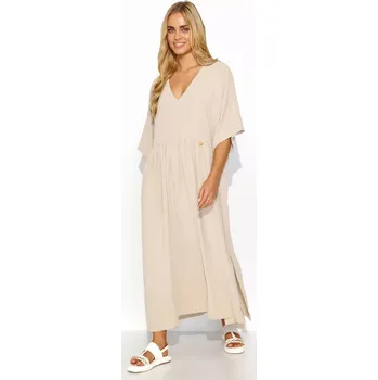 Dámská móda Denní šaty model 195015 Makadamia universal