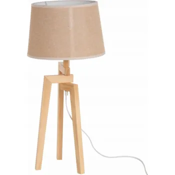 Lampička Stolní lampa s plátěným stínidlem, 66 cm