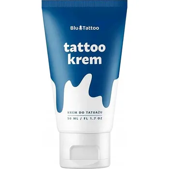 KRÉM pro MAZÁNÍ PÉČE HOJENÍ TETOVÁNÍ BLU TATTOO 50 ml | POLSKÝ