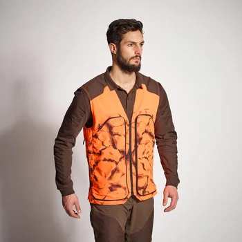 Pánská vesta SOLOGNAC VESTA SUPERTRACK 900 M ORANŽOVÁ