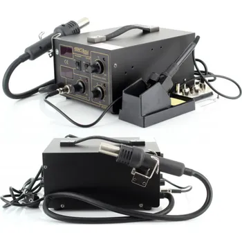 Svářečka SVÁŘEČKA PISTOLE NA PLASTY S HORKOVZDUŠNOU PÁJKOU, 4 TRYSKY, LED, 60W