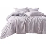 Přehoz na postel Spod Igły i Nitki mikrovlákno 240 cm x 260 cm béžový