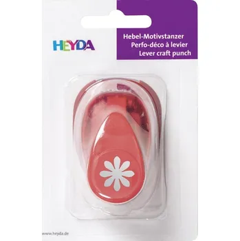 Děrovačka HEYDA ozdobná děrovačka velikost S - květina 1,7 cm