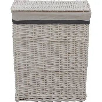 Koš na prádlo Volně stojící koš na prádlo VidaXL 60 l, bílý