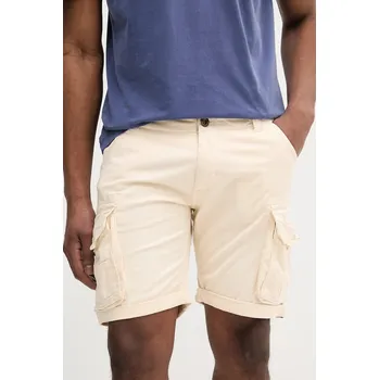Pánské kraťasy Bavlněné šortky Alpha Industries Crew Short 176203.578 béžová 01X, vel. 33