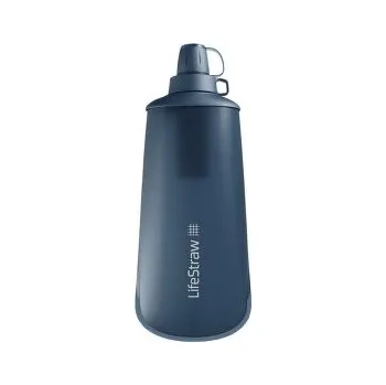 Láhev LifeStraw FlexSqueeze Bottle 1L Mountain Blue modrá