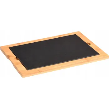 Kuchyňské prkénko Servírovací prkénko 36 x 25 cm bambus a břidlice Kesper