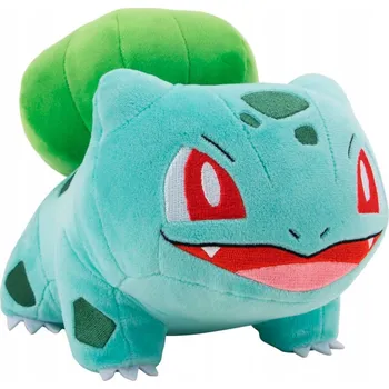 plyšák BULBASAUR PLYŠOVÁ HRAČKA POKEMON JAZWARES EVOLUCE ORIGINÁL S LICENCÍ
