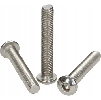 Šroub Šroub s kulovou hlavou M10x35 Nerezová ocel A2 1 kus
