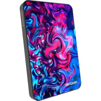 Powerbanka Picasee Powerbanka s MagSafe 5 000 mAh Šedá - Redlight