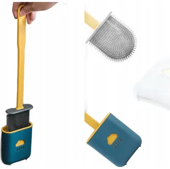 WC štětka WC štětka JKR silikonová bílá antibakteriální 10 cm