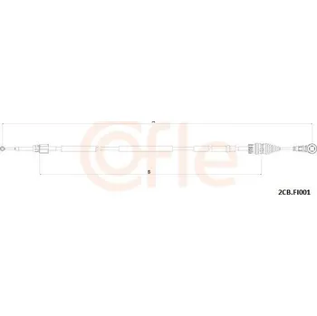Převodovka Tazne lanko, rucni prevodovka COFLE 2CB.FI001