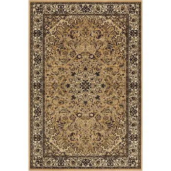 Koberec Breno Kusový koberec SOLID 55 – zlatohnědý orientální vzor, 133x200 cm