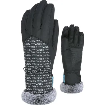 Rukavice LEVEL Lyžařské rukavice Level Jolie Teen L ČERNÁ