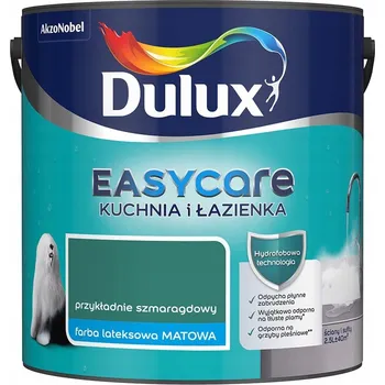 barva na zeď Dulux latexová Barva na zeď 2,5 l Příkladná smaragdově matná