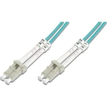 Kabel DIGITUS Fiber Optic Patch Cord, LC to LC, Multimode, OM3, 50/125 µ, Duplex Length 5m