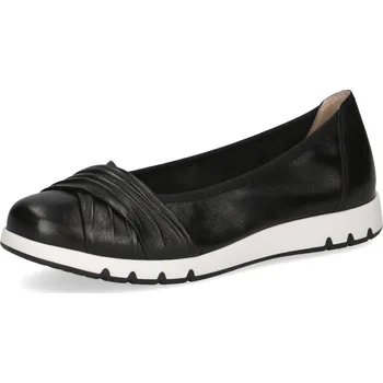 Dámské baleríny Dámské kožené baleríny Caprice 9-22118-44-022 černá Barva: black, Velikost: 41