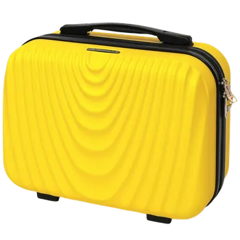 Kosmetická taška Kosmetický kufřík WINGS 304 ABS YELLOW