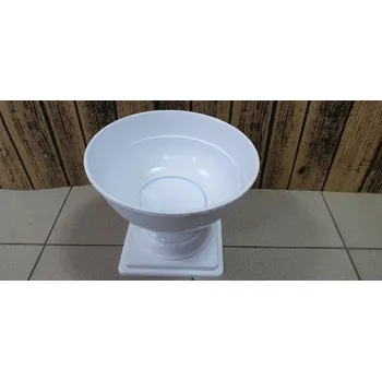 Obrubník trávníku 27 cm BÍLÝ