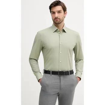 Pánská košile Košile BOSS H-HANK-kent-C1-214 50469345 zelená 97X, vel. 42