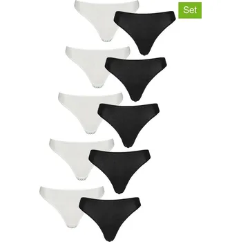 Kalhotky Kalhotky PETITE FLEUR Weiß/ Schwarz 552697 40