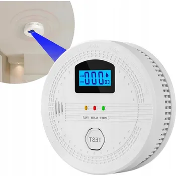 Detektor CO Detektor Oxidu Uhelnatého a kouře Detektor oxidu uhelnatého s certifikací Dlouhá životnost
