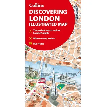 Discovering London Illustrated Map - Collins Maps