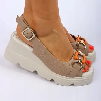 Dámské sandále ARTIKER DÁMSKÉ SANDÁLY 56C2208 39 BÉŽOVÉ