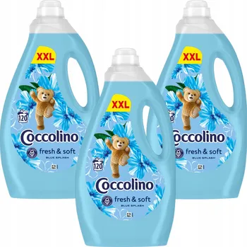 Aviváž Coccolino Fresh&Soft Tekutá aviváž Blue Splash 3 L 120 praní