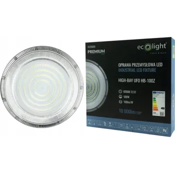 Průmyslové svítidlo Průmyslové LED svítidlo Eco Light High-Bay 100 W 6500 K 10000 lm 90° IP65