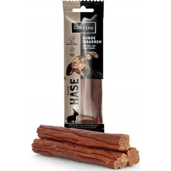 Pamlsek pro psa Zdravá psí pamlsek | 98 % ZAJÍC + 2 % KOLAGENOVÉ STŘEVO | Chewies 75 g