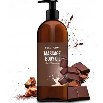 Masážní přípravek MASÁŽNÍ OLEJ NA TĚLO A OBLIČEJ ČOKOLÁDA 500 ML BEAUTIONA