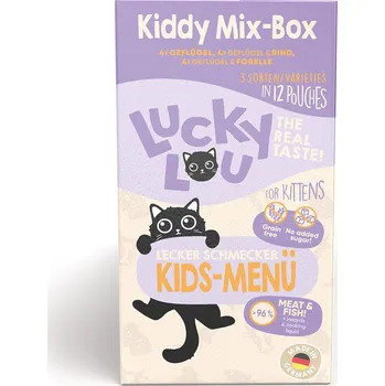 Krmivo pro kočku Lucky Lou Lifestage Kitten multipack 12 × 125 g