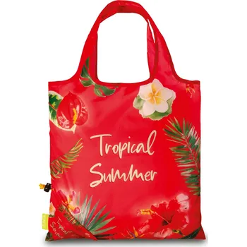 Nákupní taška Nákupní skládači taška PUNTA Tropical Red