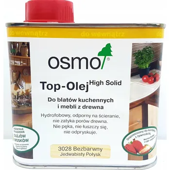 Olej na dřevo Olej na pracovní desky Osmo 3058 bezbarvý matný 500 ml