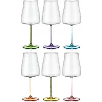 Sklenice Crystalex sklenice Rainbow fresh 600 ml 6 ks