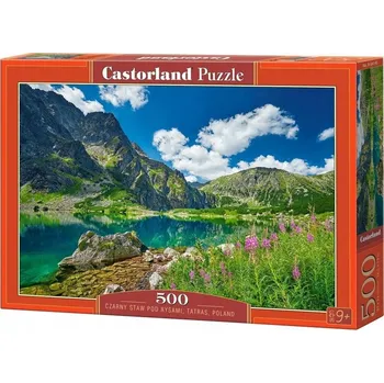 Puzzle PUZZLE 500 dílků KRAJINA HORY RYSY ČERNÝ RYBNÍK GĄSIENICOWY 9+ CASTOR